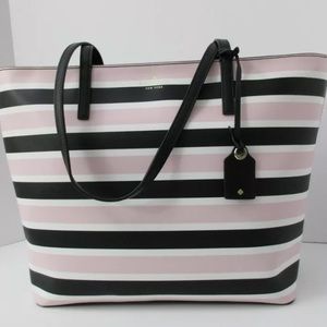 kate spade new york janie celebration stripe tote